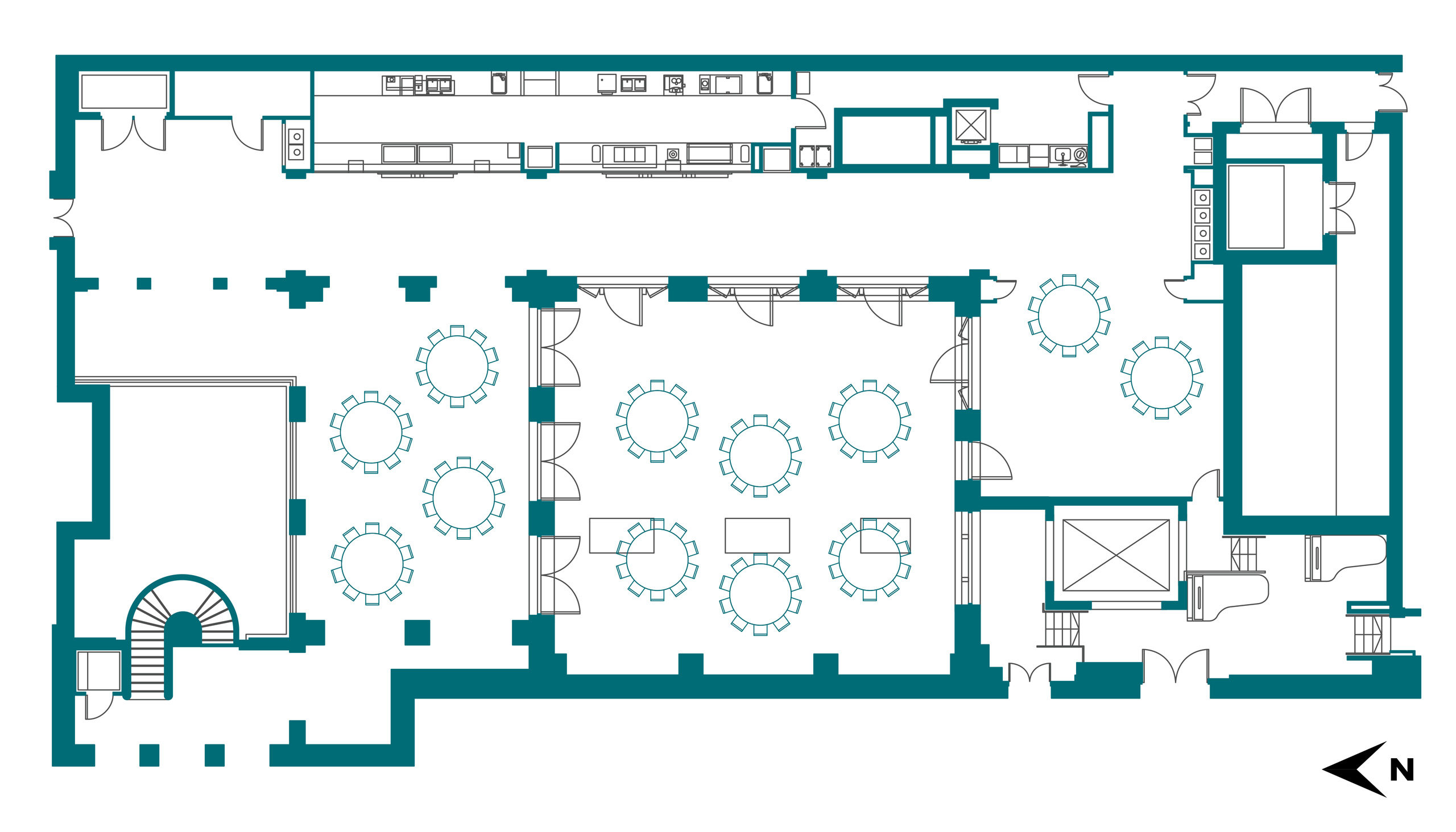 Courtyard Dinner RCM