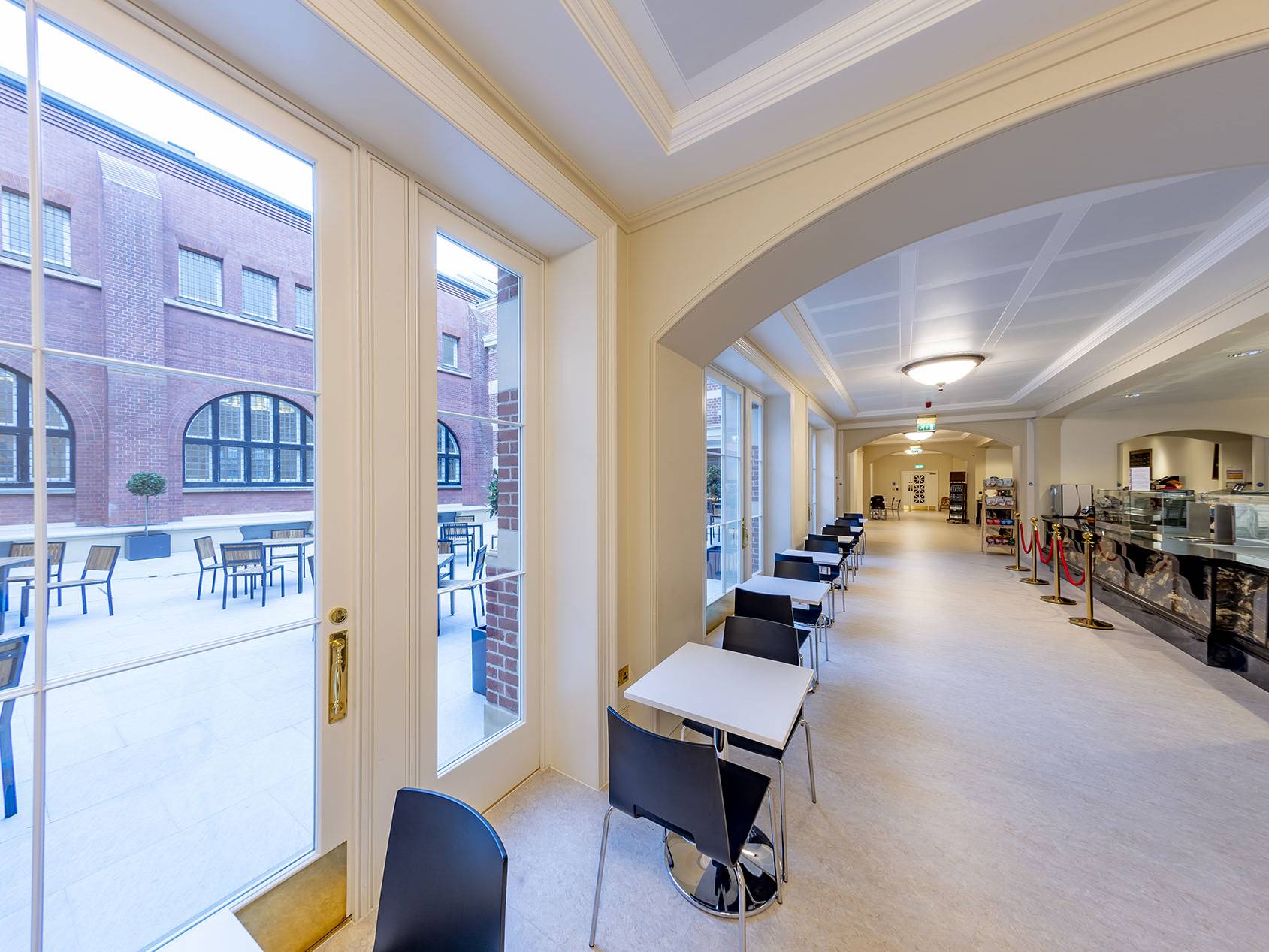 RCM Courtyard seating