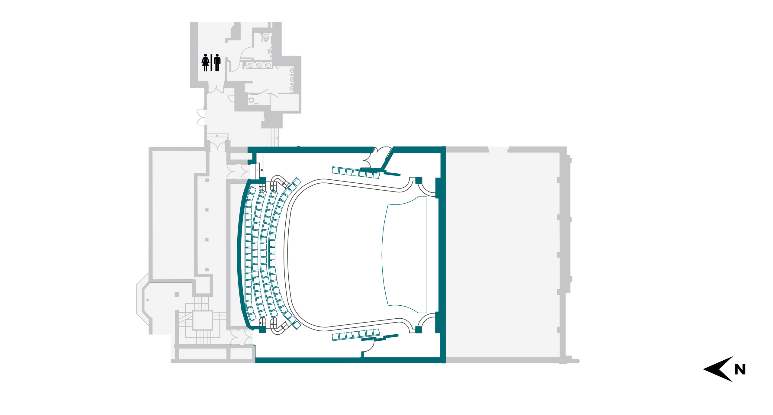Britten Theatre Upper Circle RCM